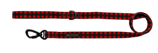 DOG LEASH PLAID TO THE BONE