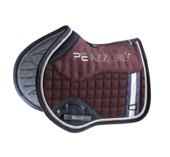 PE Azzure Anti Slip Satin Deluxe Jump/GP saddle Pad