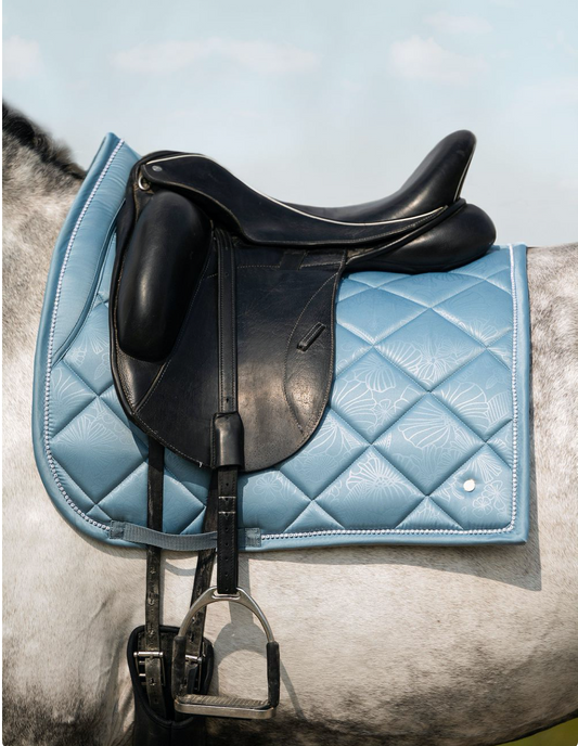 PS of Sweden Floret Dressage Saddle Pad AQUA