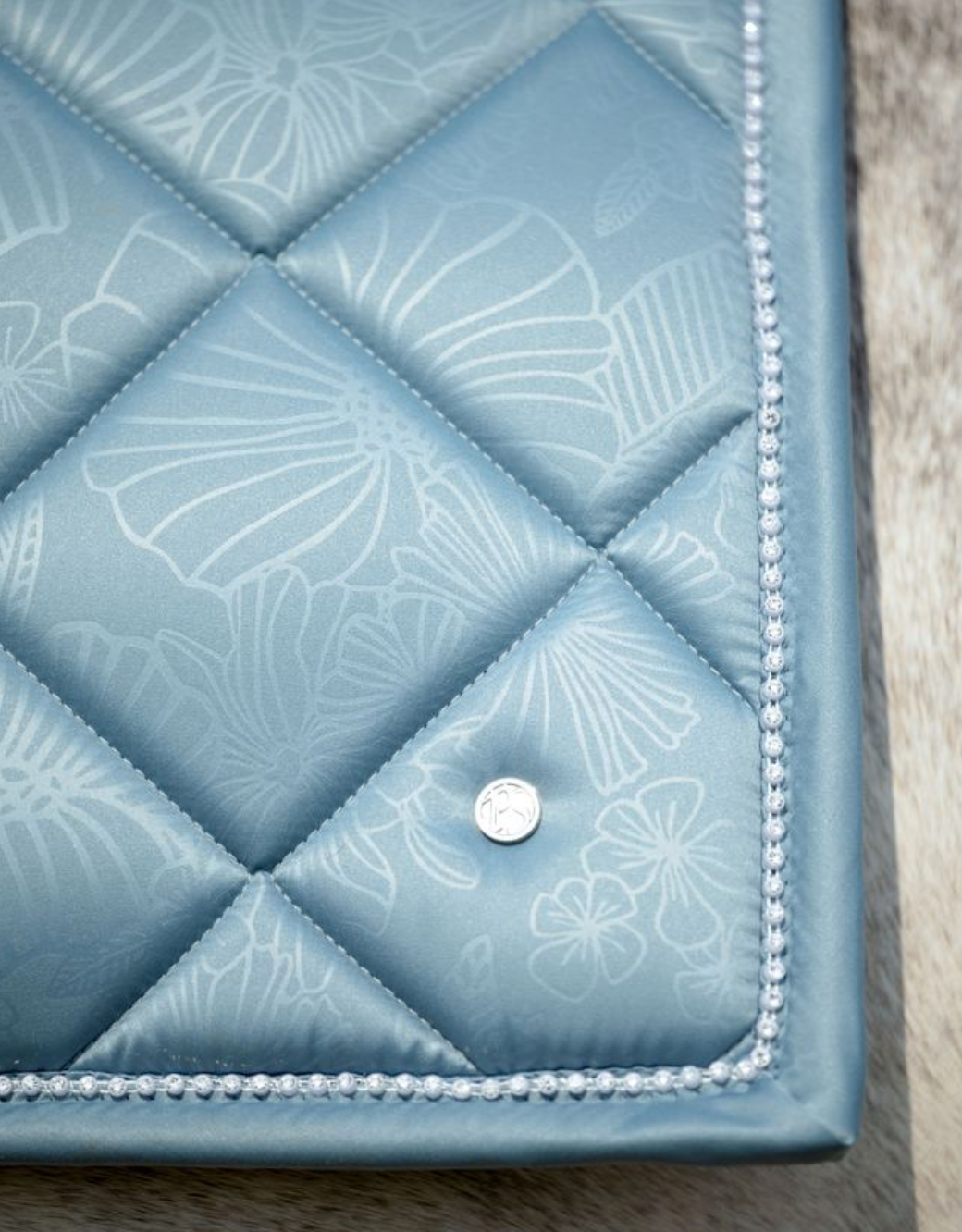 PS of Sweden Floret Dressage Saddle Pad AQUA