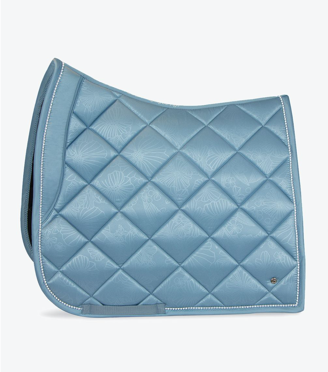 PS of Sweden Floret Dressage Saddle Pad AQUA