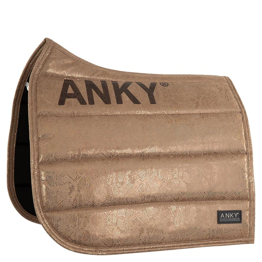 Anky suede glitter tan