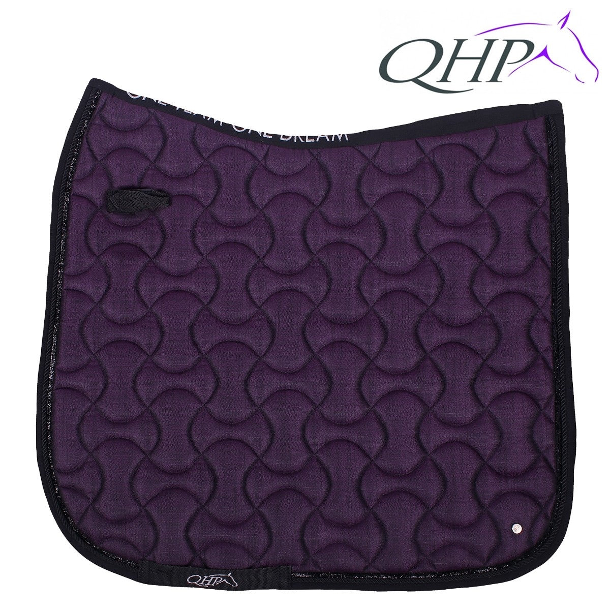 QHP Metallic Glitz Saddlepad