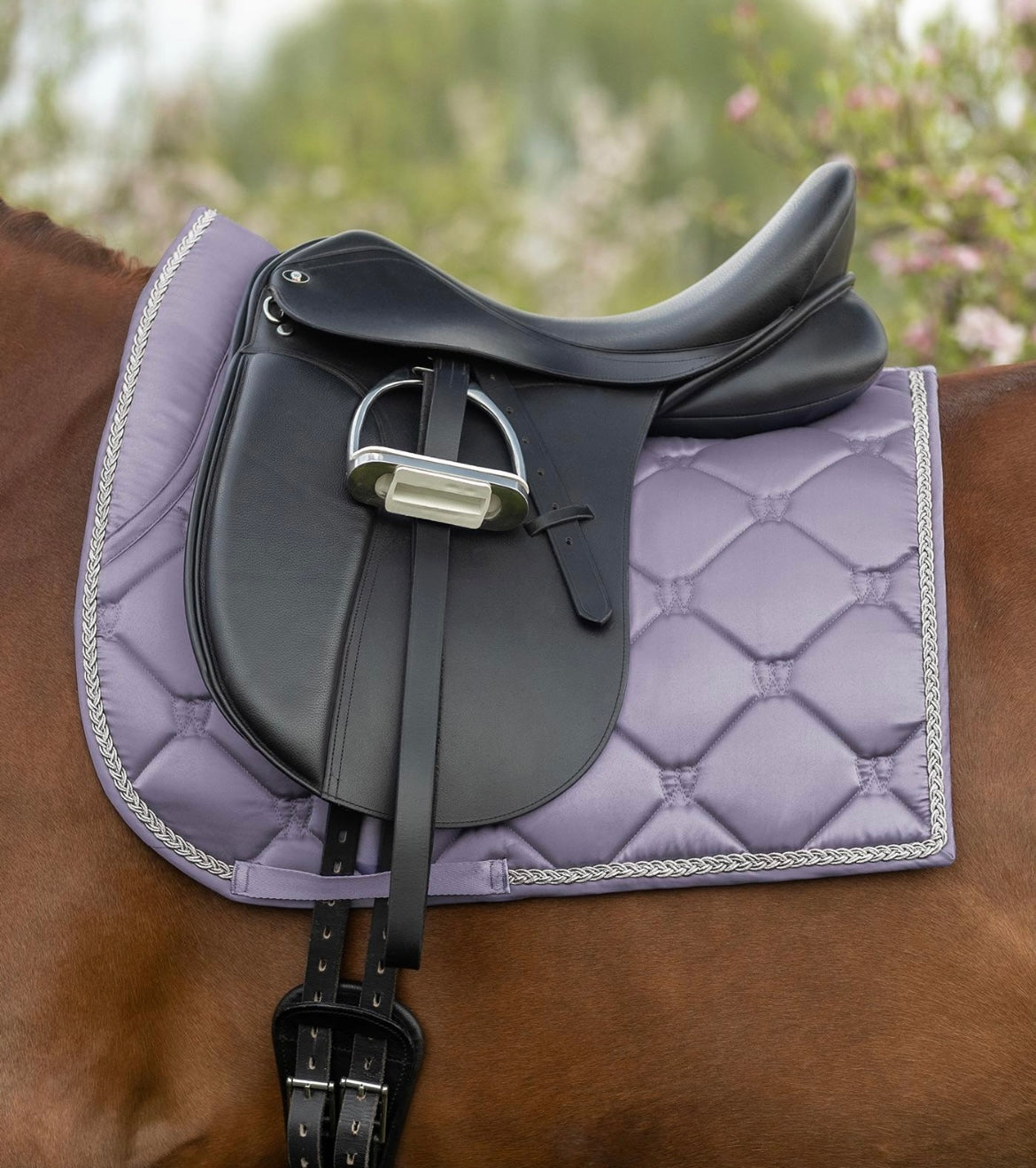 Lavender Valencia Saddle Pad