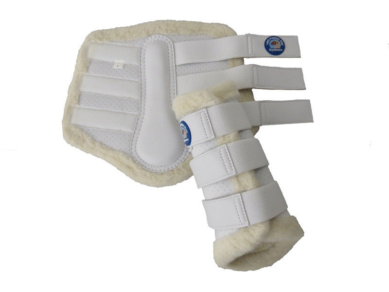 Equinenz breathable wool dressage boots