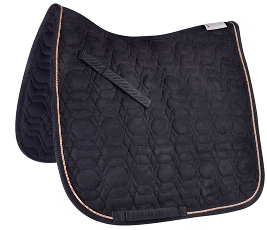 Waldhausen Black and rose gold dressage pad