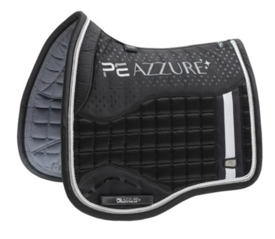 PE Azzure Anti Slip Satin Deluxe Dressage Pad