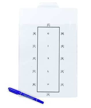Learner Dressage Board with Pen