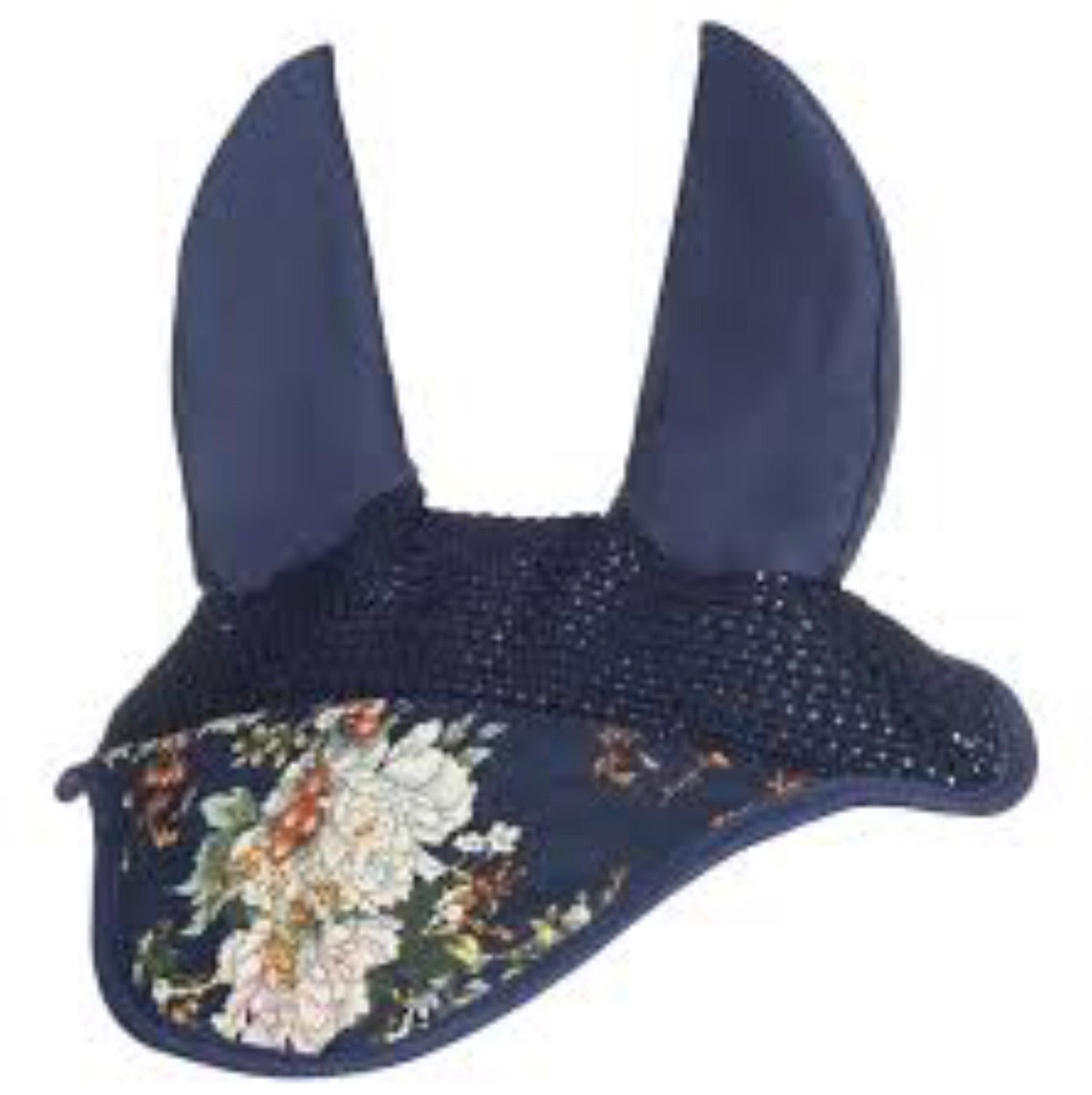 HKM blue flower Ear Bonnet