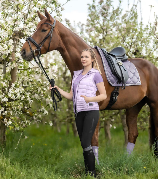 Lavender Valencia Saddle Pad