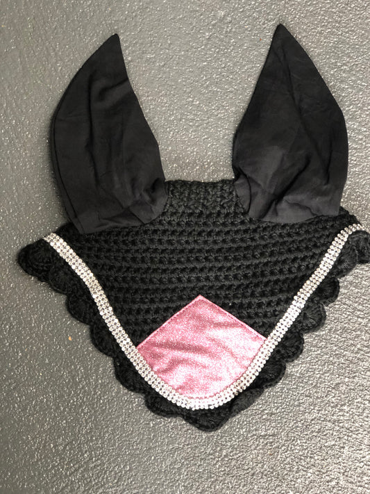Blossom shimmer ear bonnet