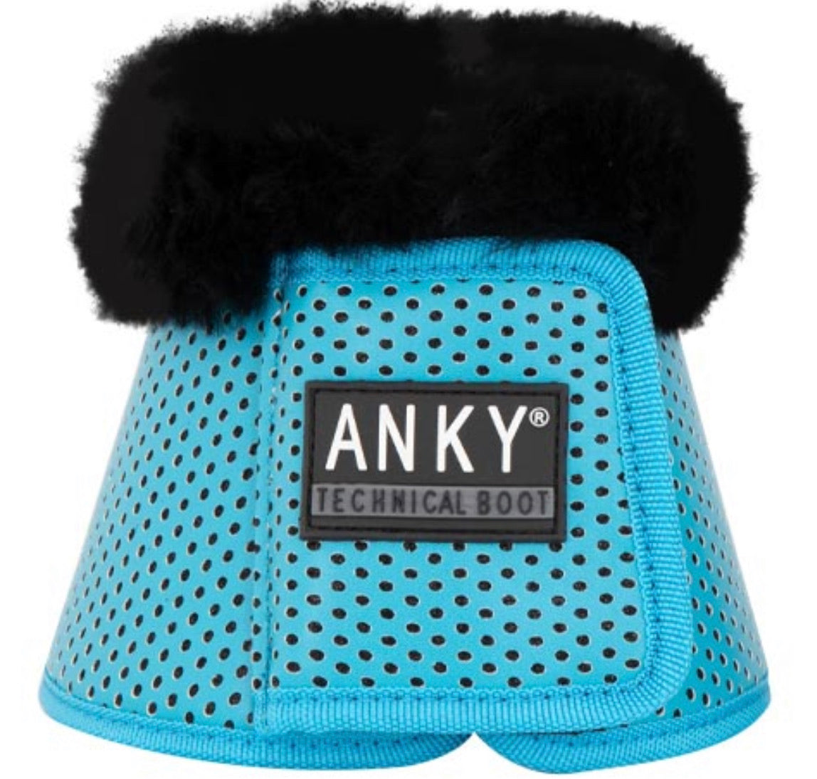 Anky SS20 Bell Boots Lagoon with fur